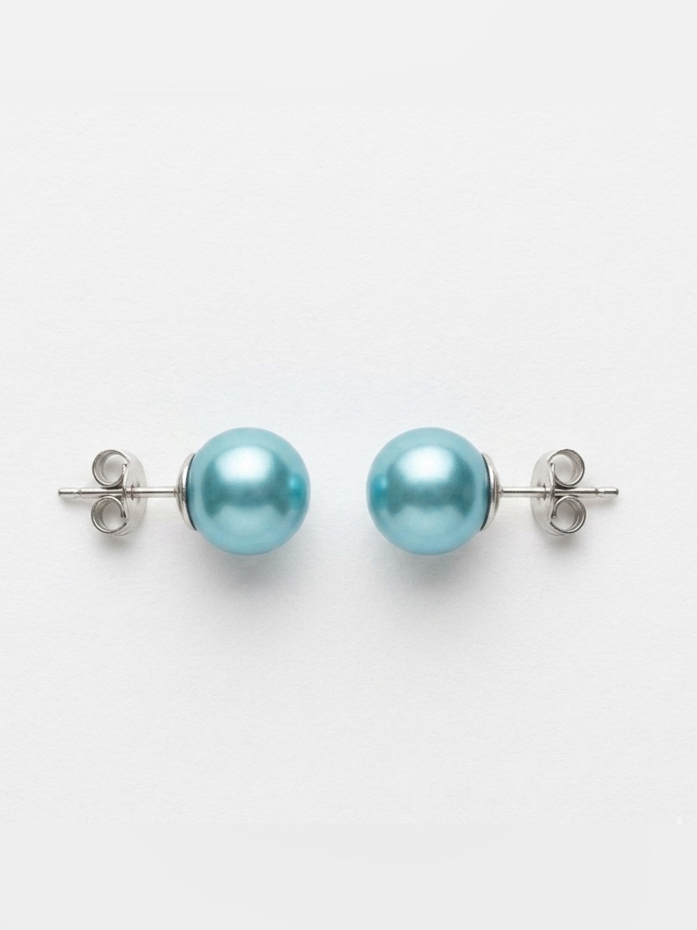 🔥4 for $25 Blue Pearl Look Stud Earrings Classic Women’s Jewelry